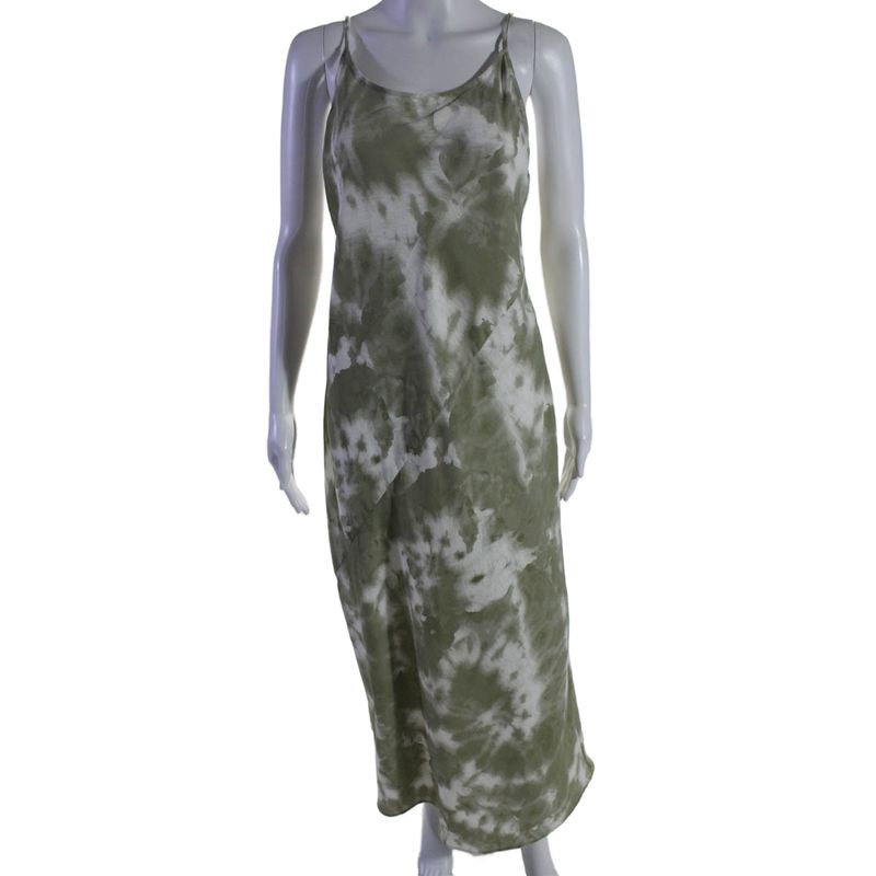 Thakoon Collective Womens Tie Dye Dress Green Size 4 16618848